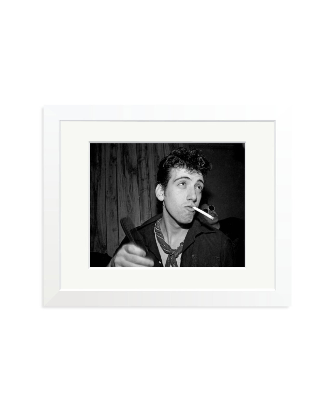 Mick Jones of The Clash Backstage 1979 White / Small