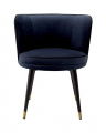 Grenada Dining Chair Savona Midnight Blue Velvet