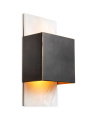 Mantova wandlamp zwart