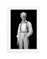 David Bowie 1983 Black and White White / XXL