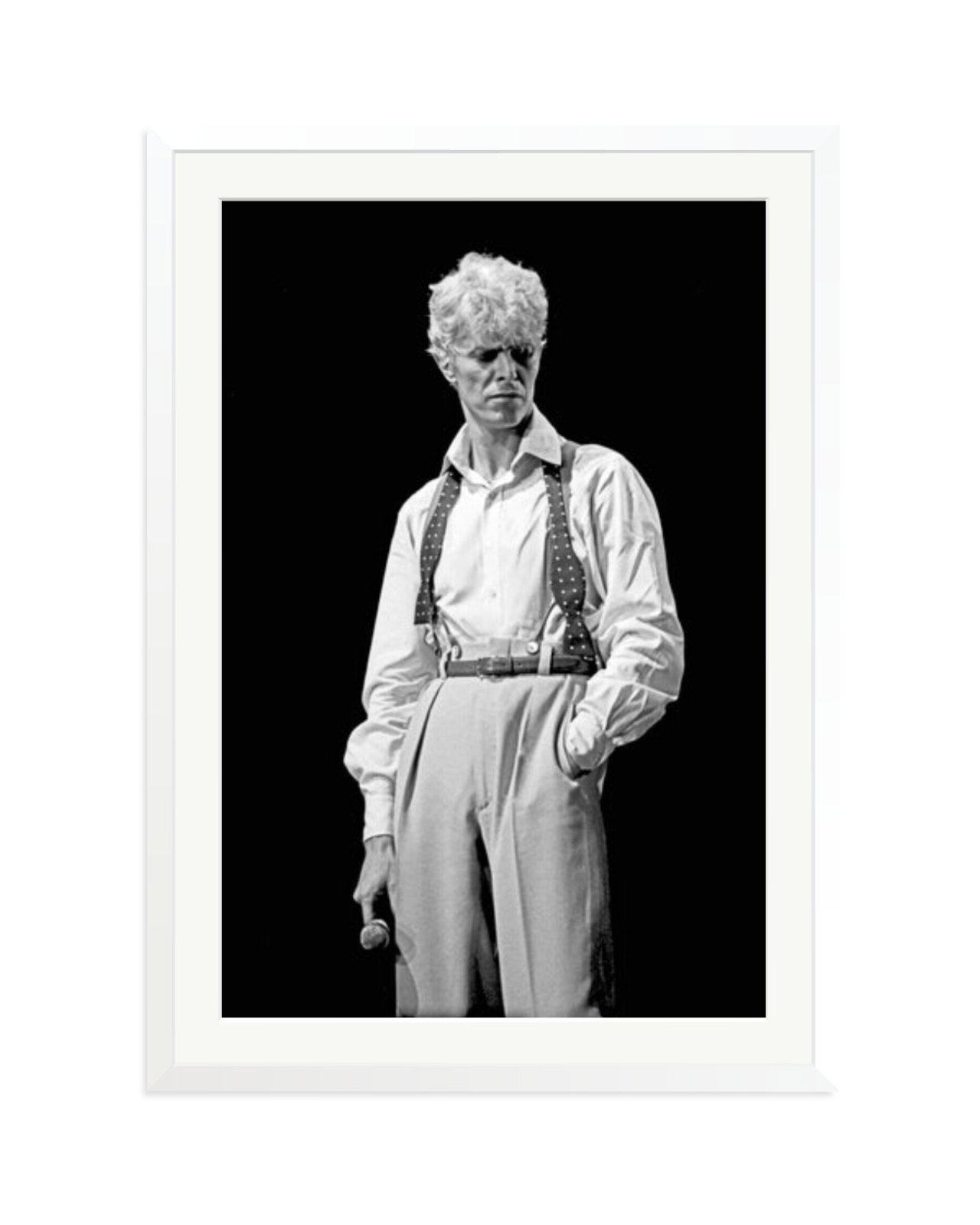 David Bowie 1983 Black and White White / XXL