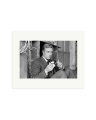 Caine on the set Print Only / Medium