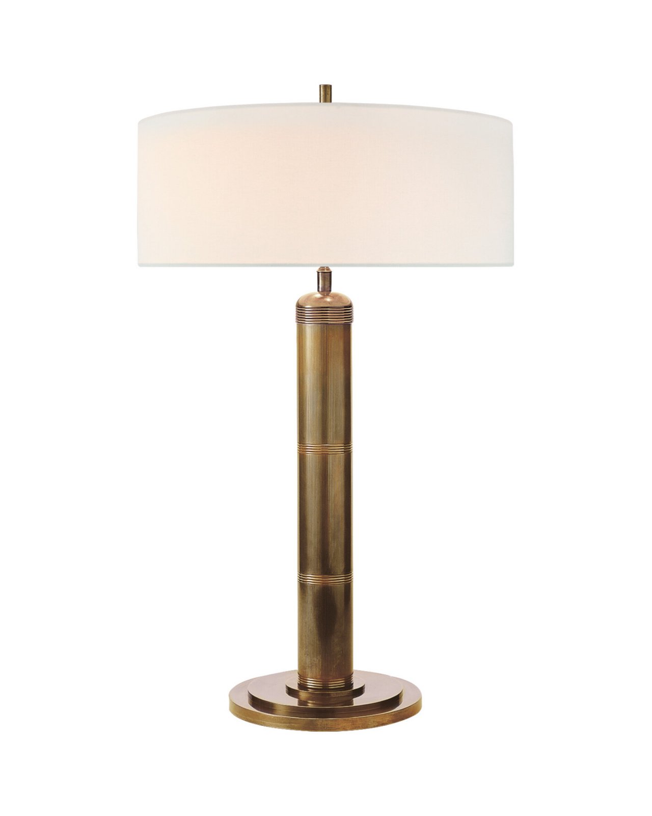 Longacre Tall Table Lamp Antique Brass