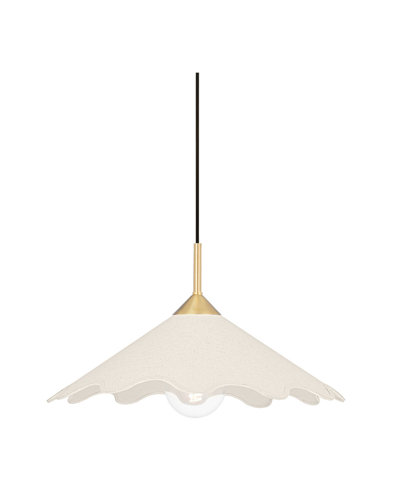 Sodsai taklampe antikk messing