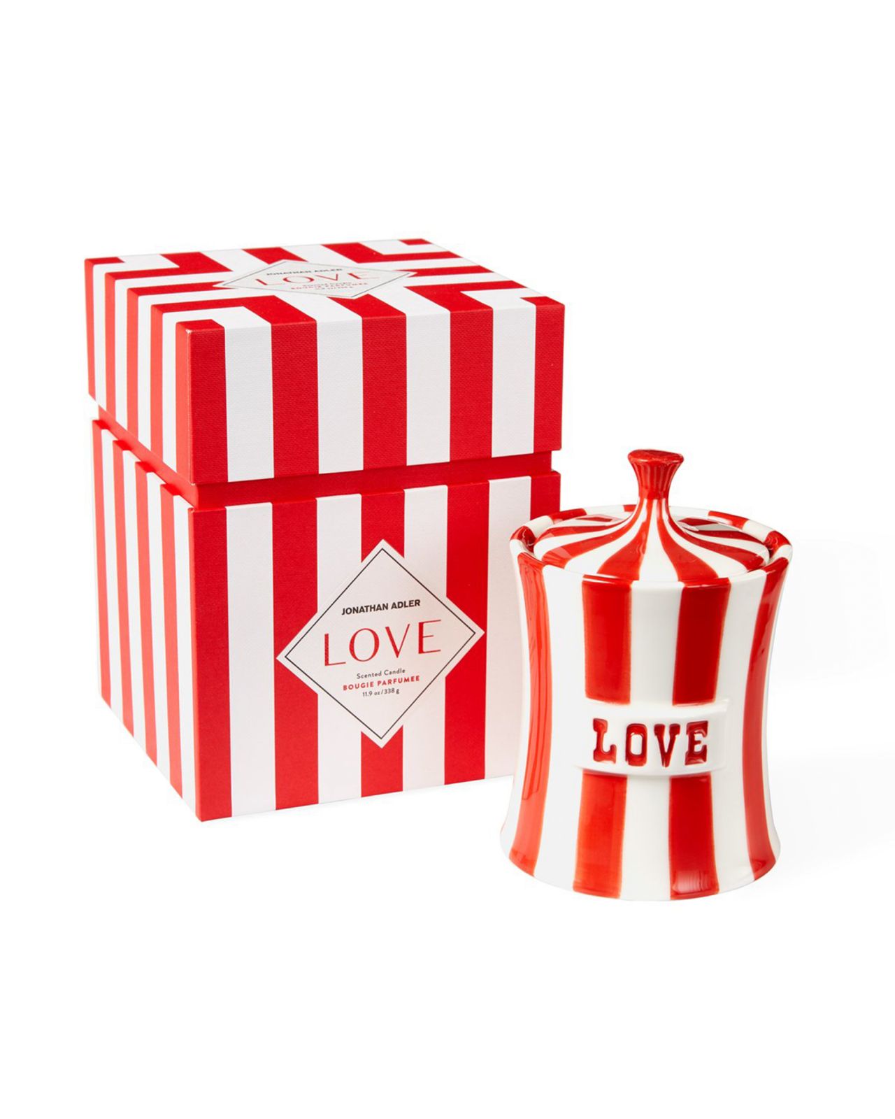 Vice Love doftljus röd/vit