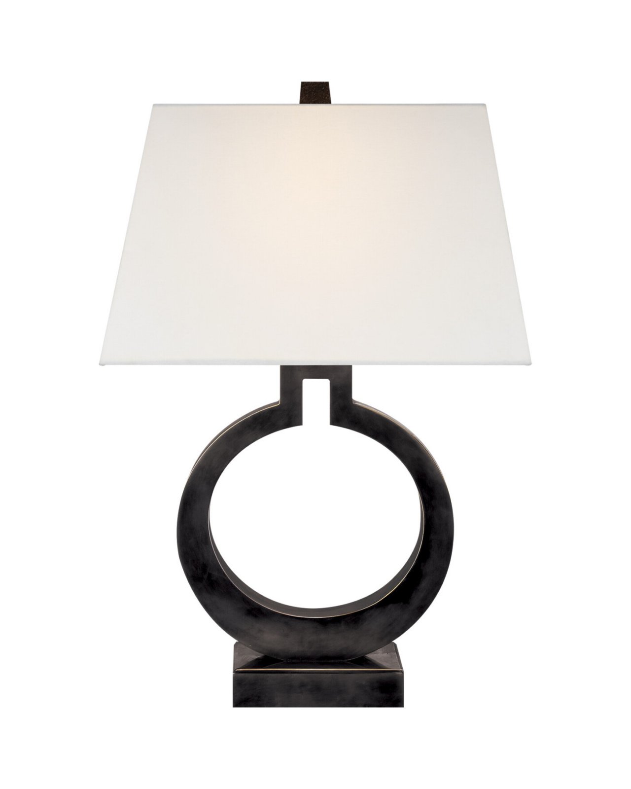 Ring Form Table Lamp Bronze Large