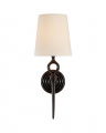 Bristol Single Sconce Black