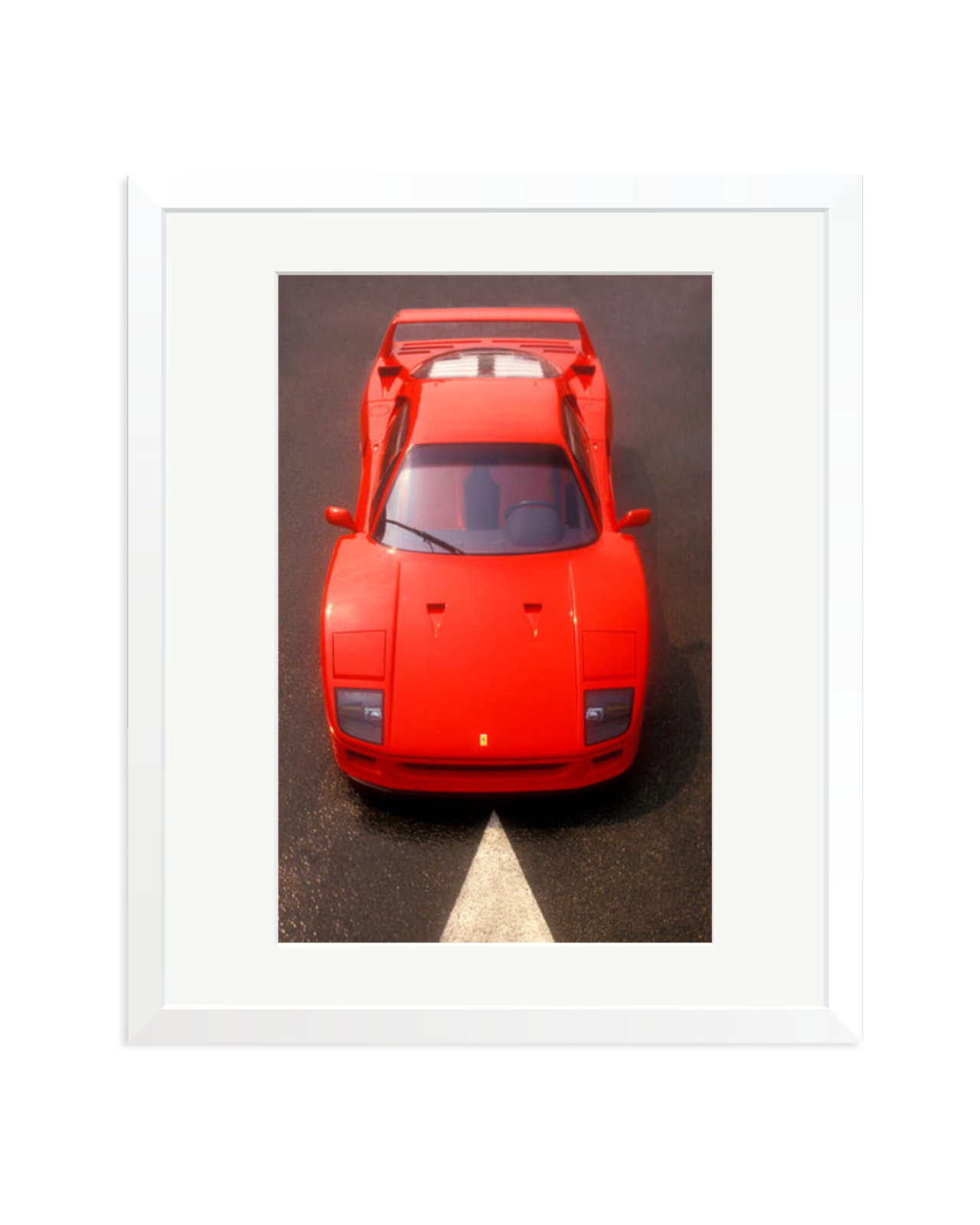 F40, '87 White / Large