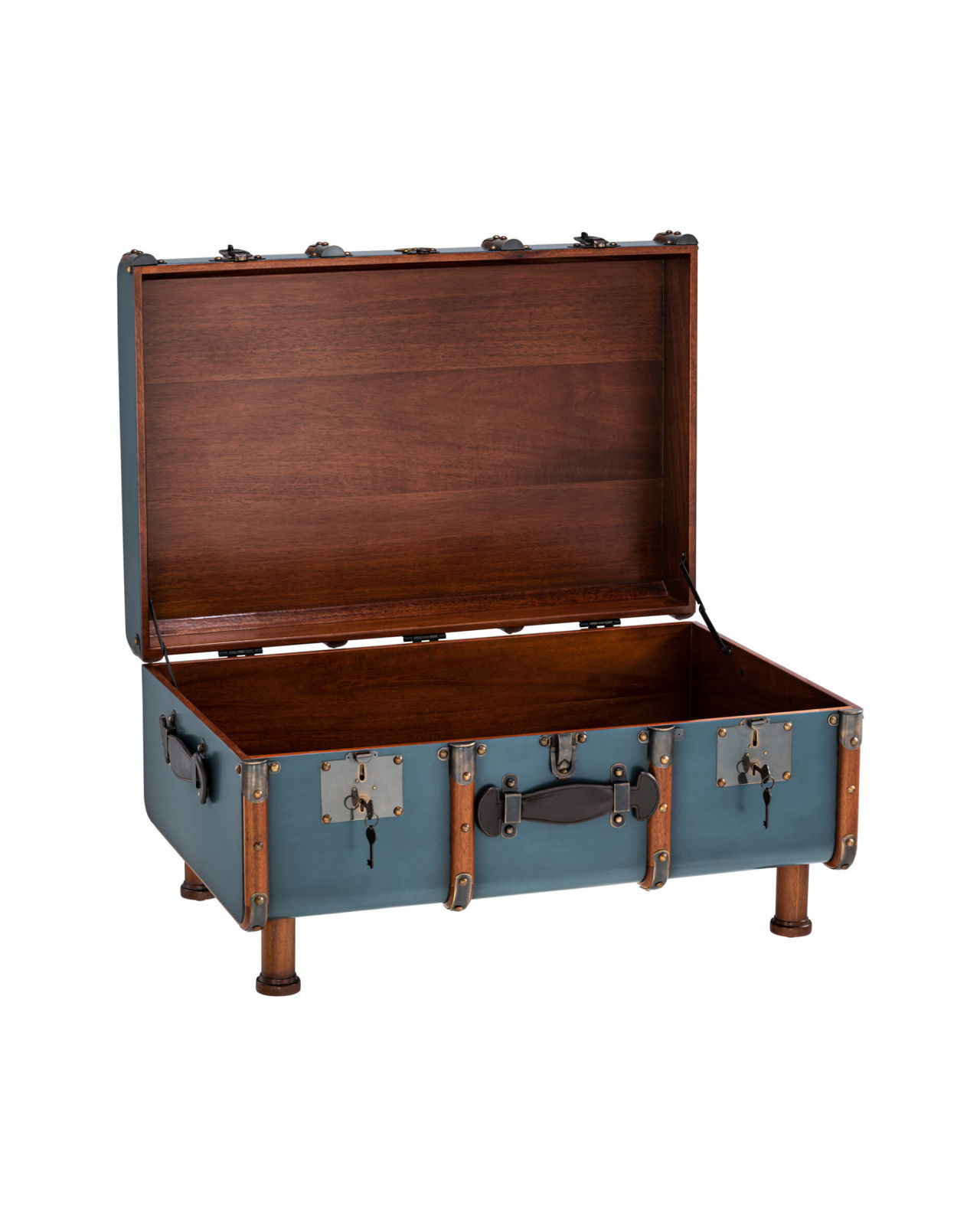 Stateroom soffbord koffert petrol