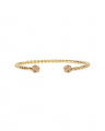 Mini Twisted armband golden shadow