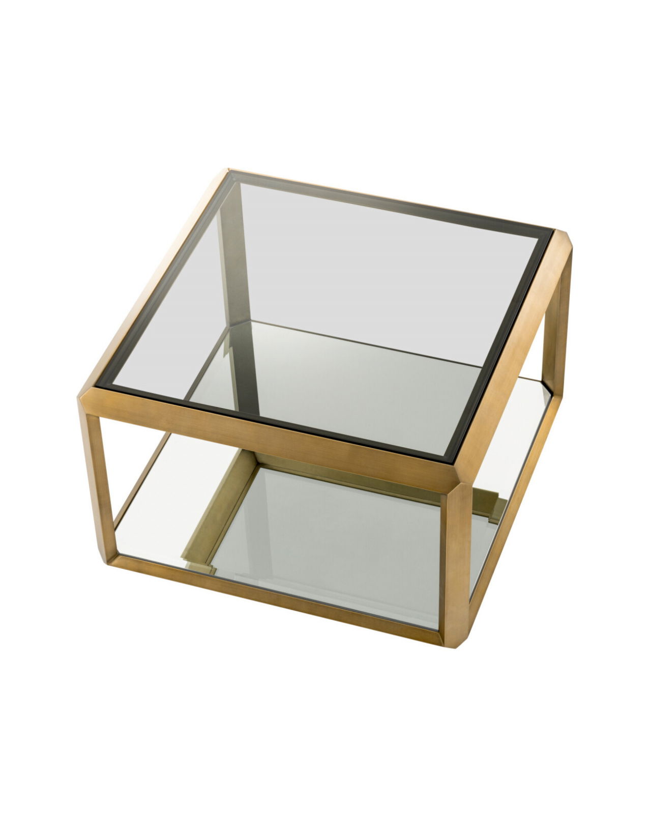 Callum bijzettafel messing