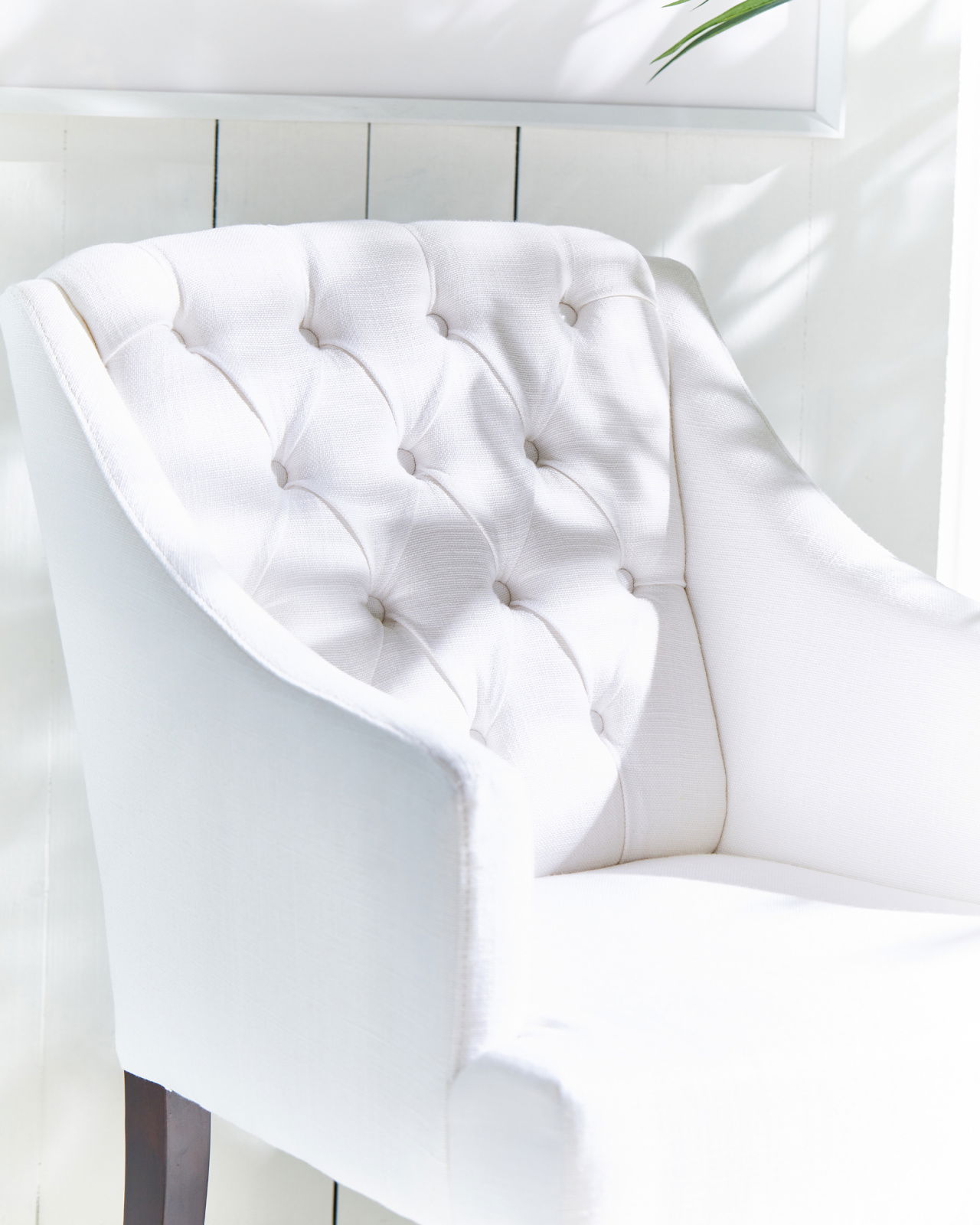 Newport Delano karmstol off-white