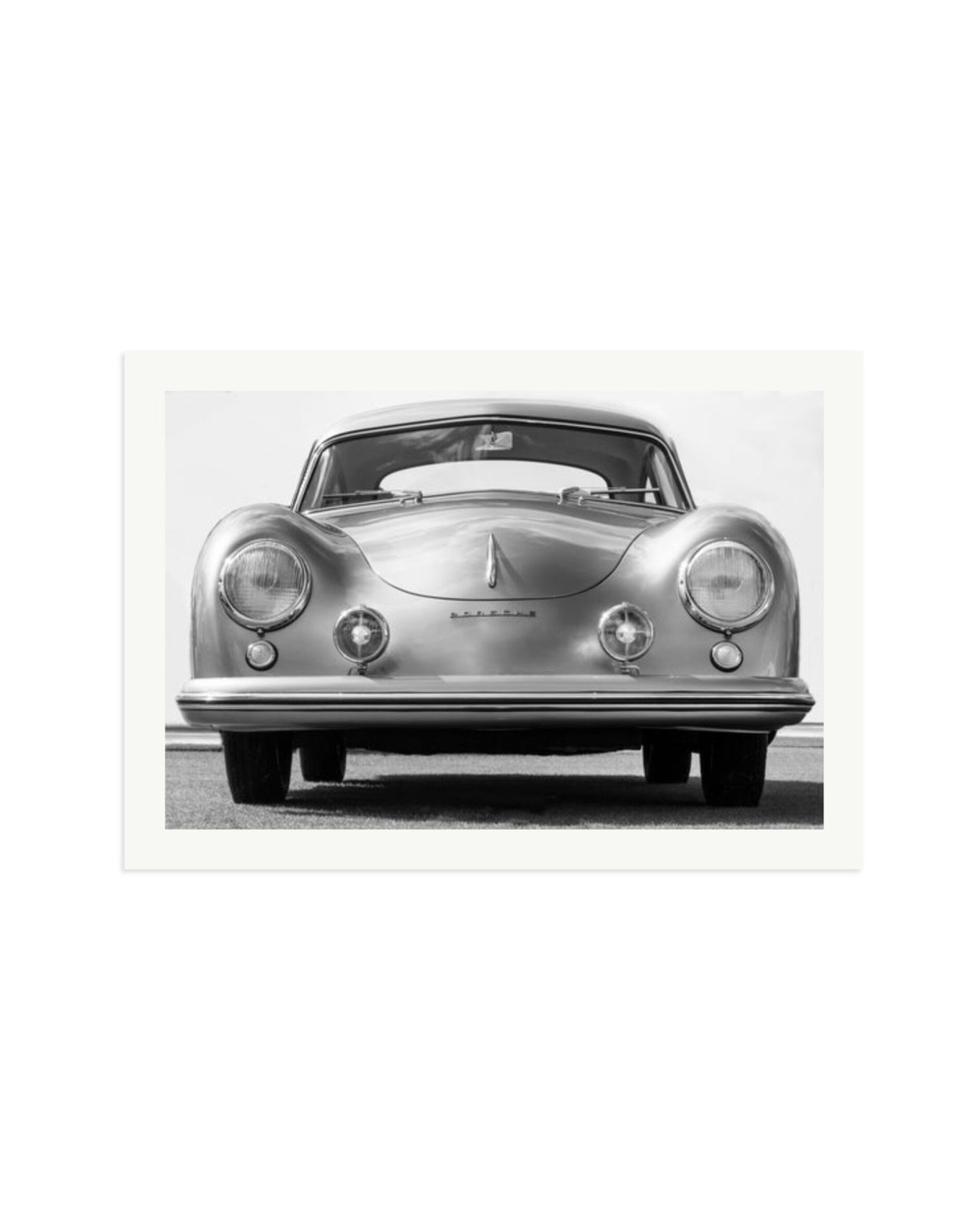 Porsche 356 Coupe Print Only / XXL