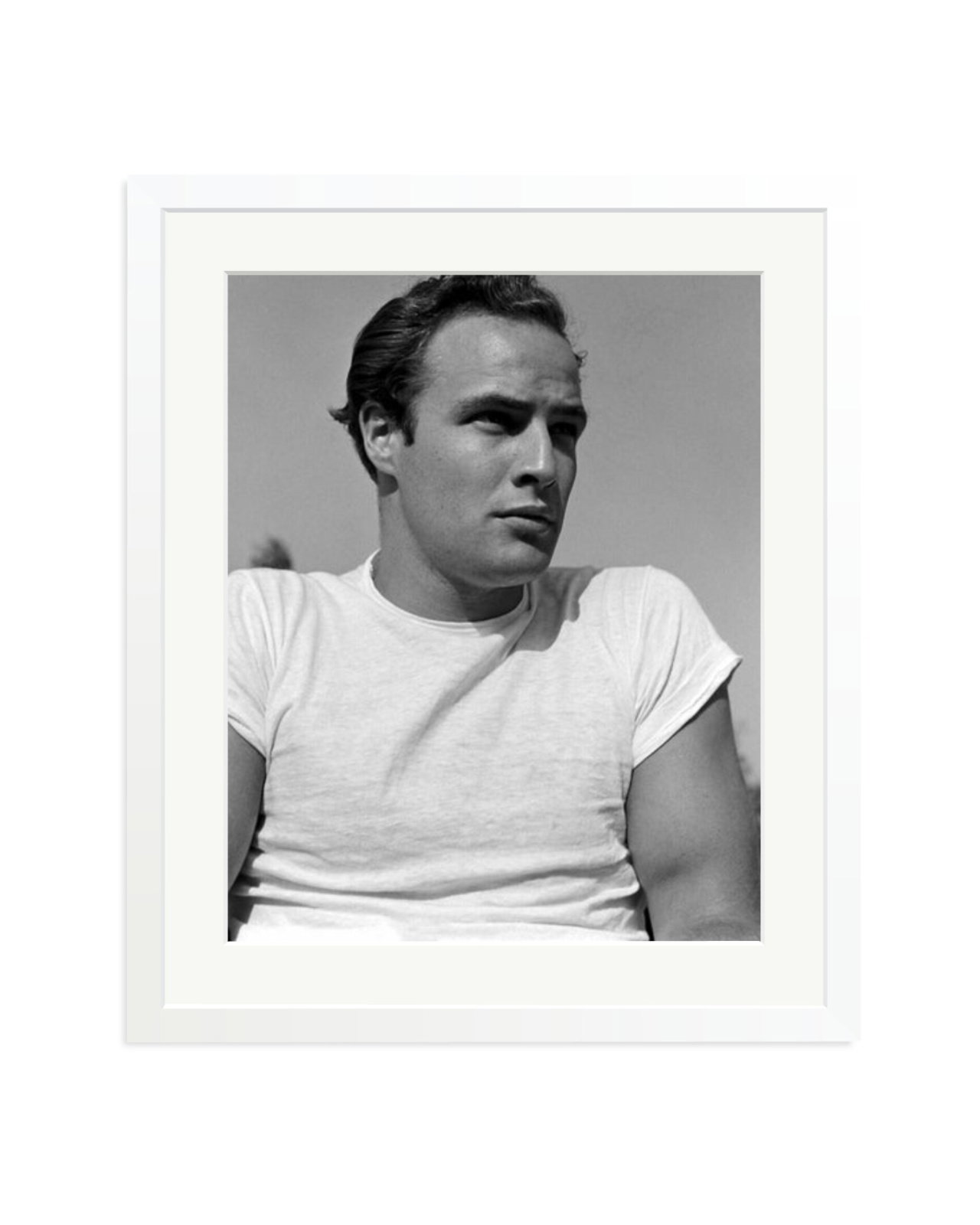 Marlon Brando, ‘The Men’ White / Large