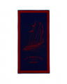 Hermitage Beach Towel Blue/Red