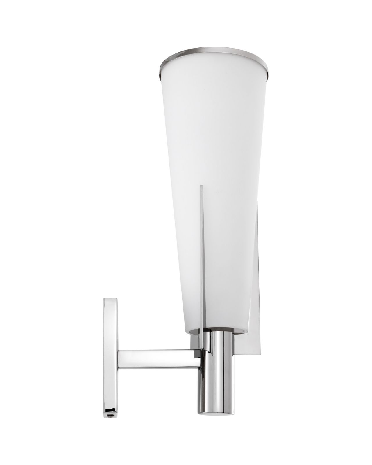 Dino vägglampa nickel