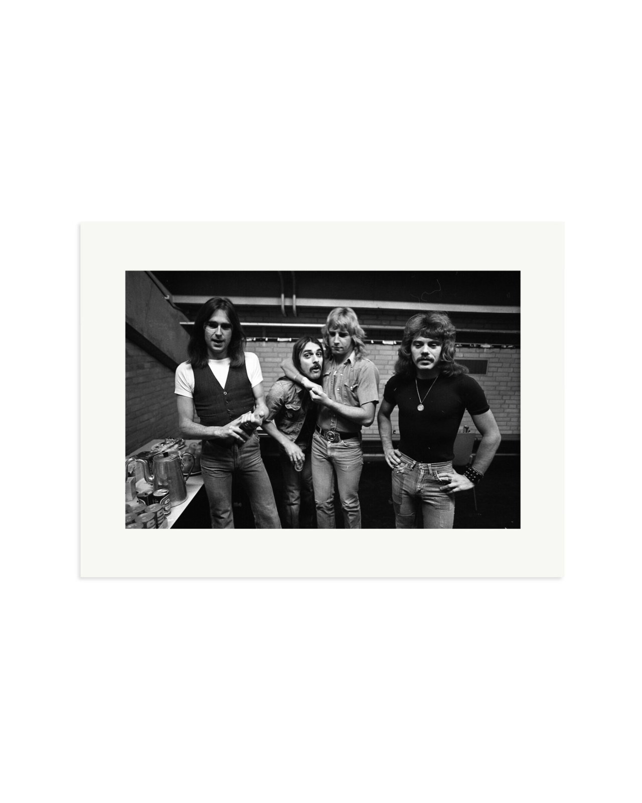 Status Quo Backstage in Amsterdam Print Only / XL