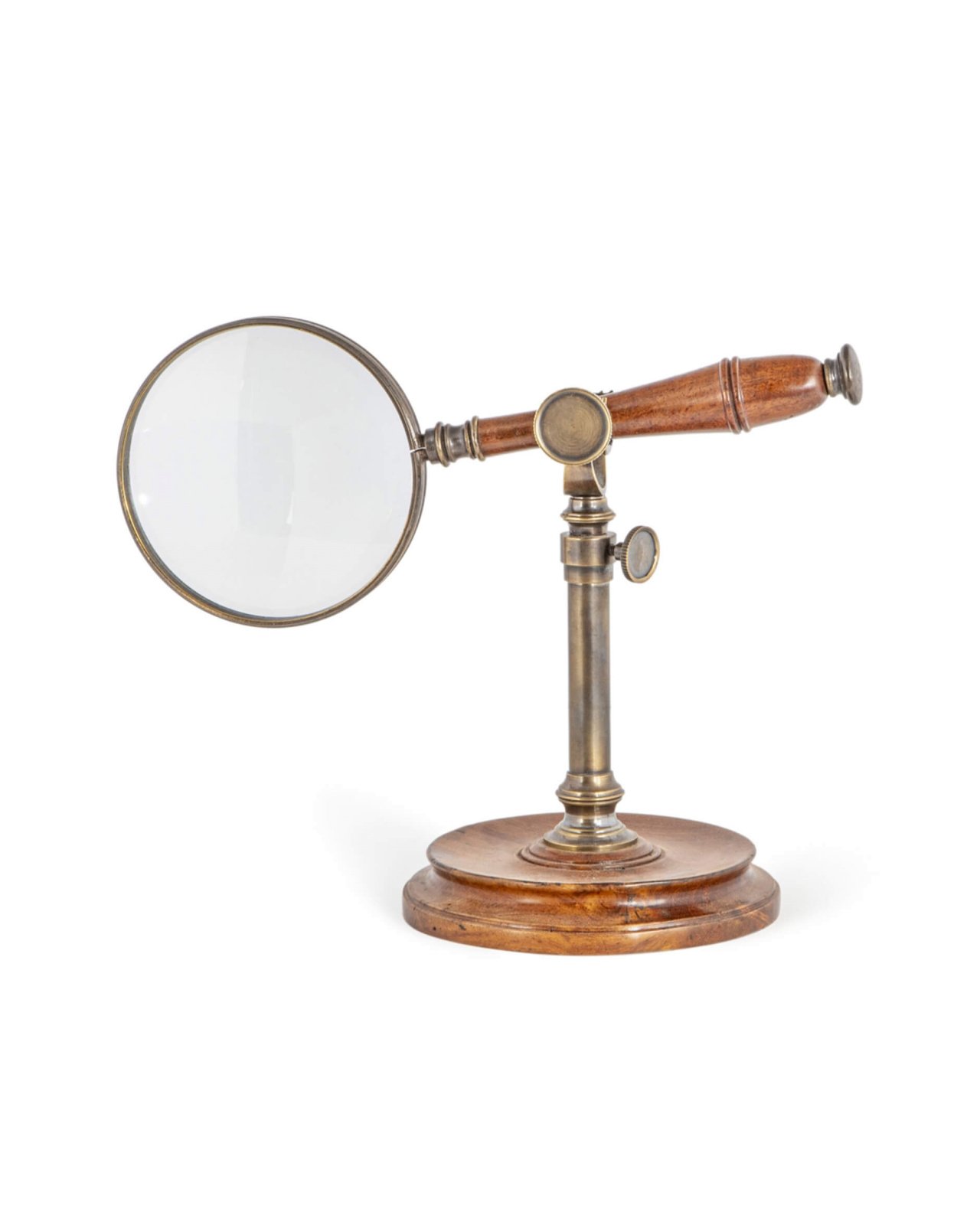 Magnifying Glass With Stand, Bronzed