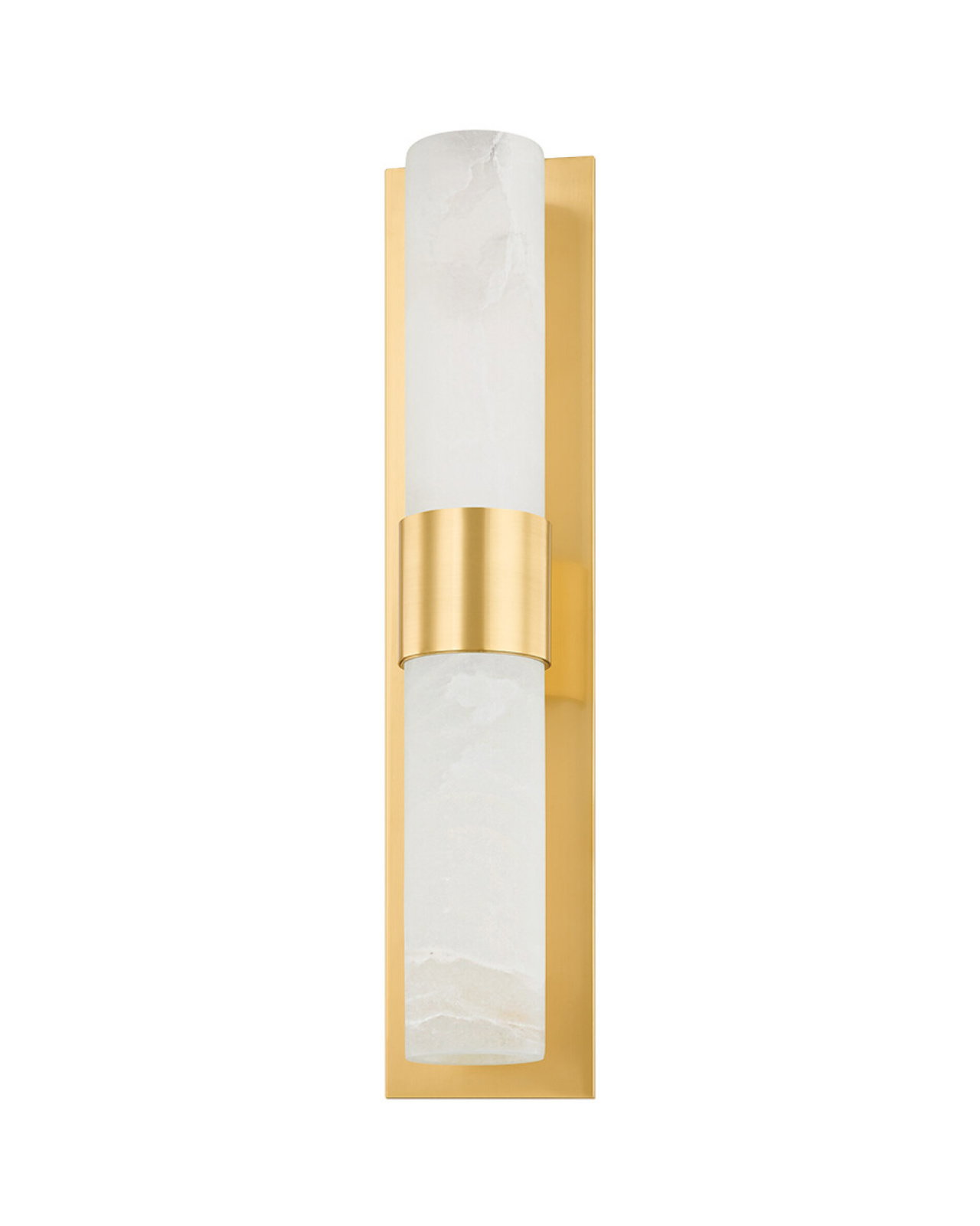 Stowe vegglampe antikk messing
