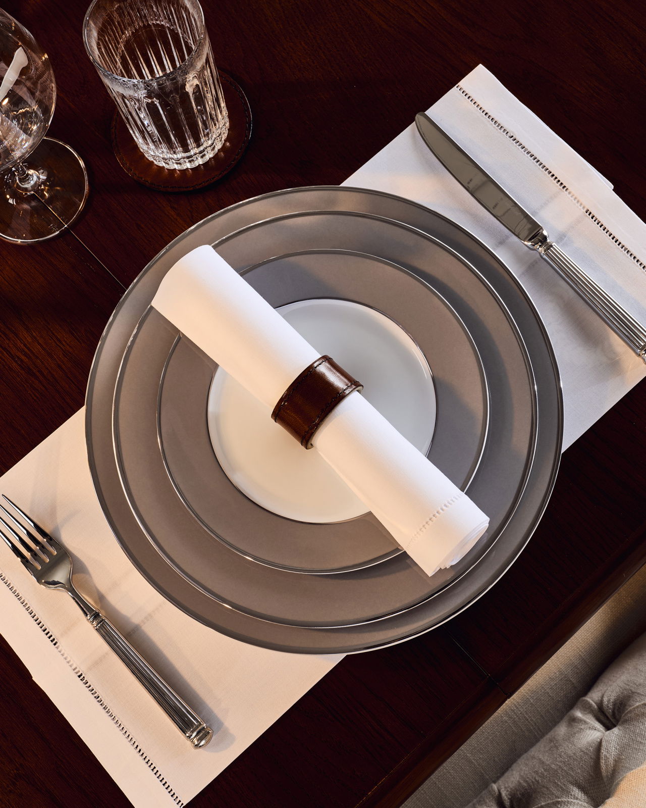 Fairmont Dinner Plate Grey 6-pack