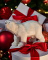 Franz Polar Bear Christmas Decoration