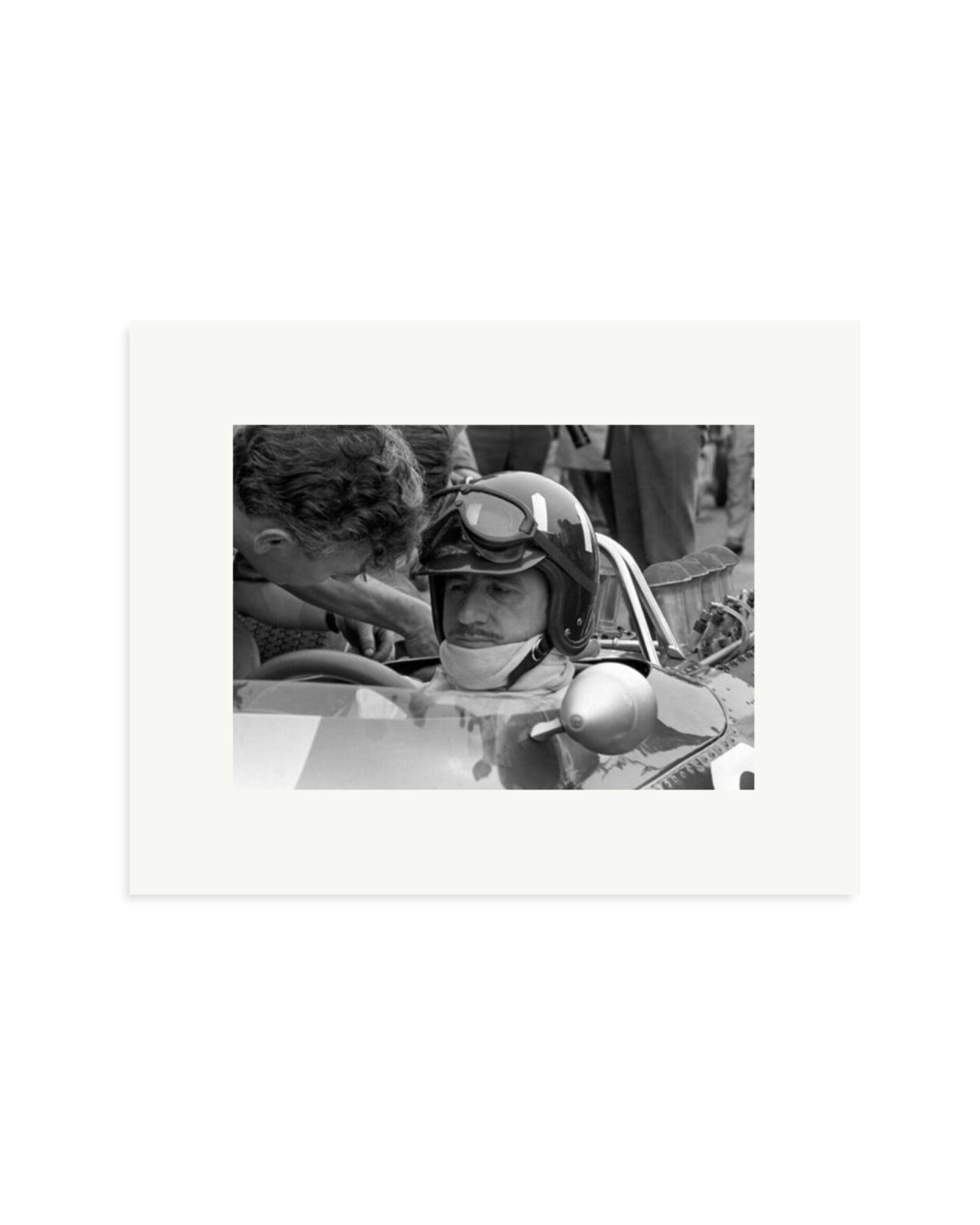 Graham Hill and Keith Duckworth Print Only / Small