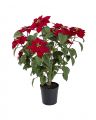 Poinsettia Artificial Plant Red