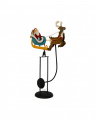 Santa's Sleigh Swinging Decoration
