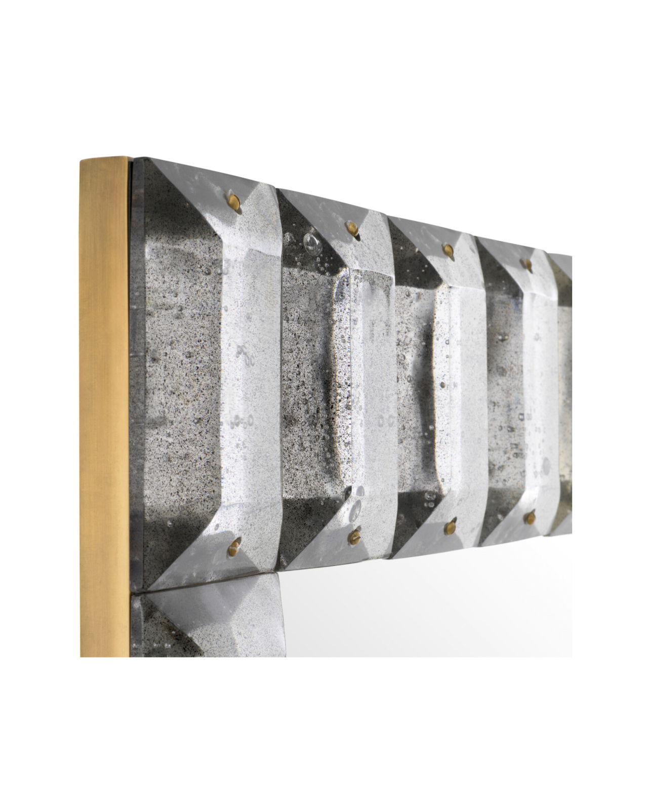 Mariani spegel vintage mässing