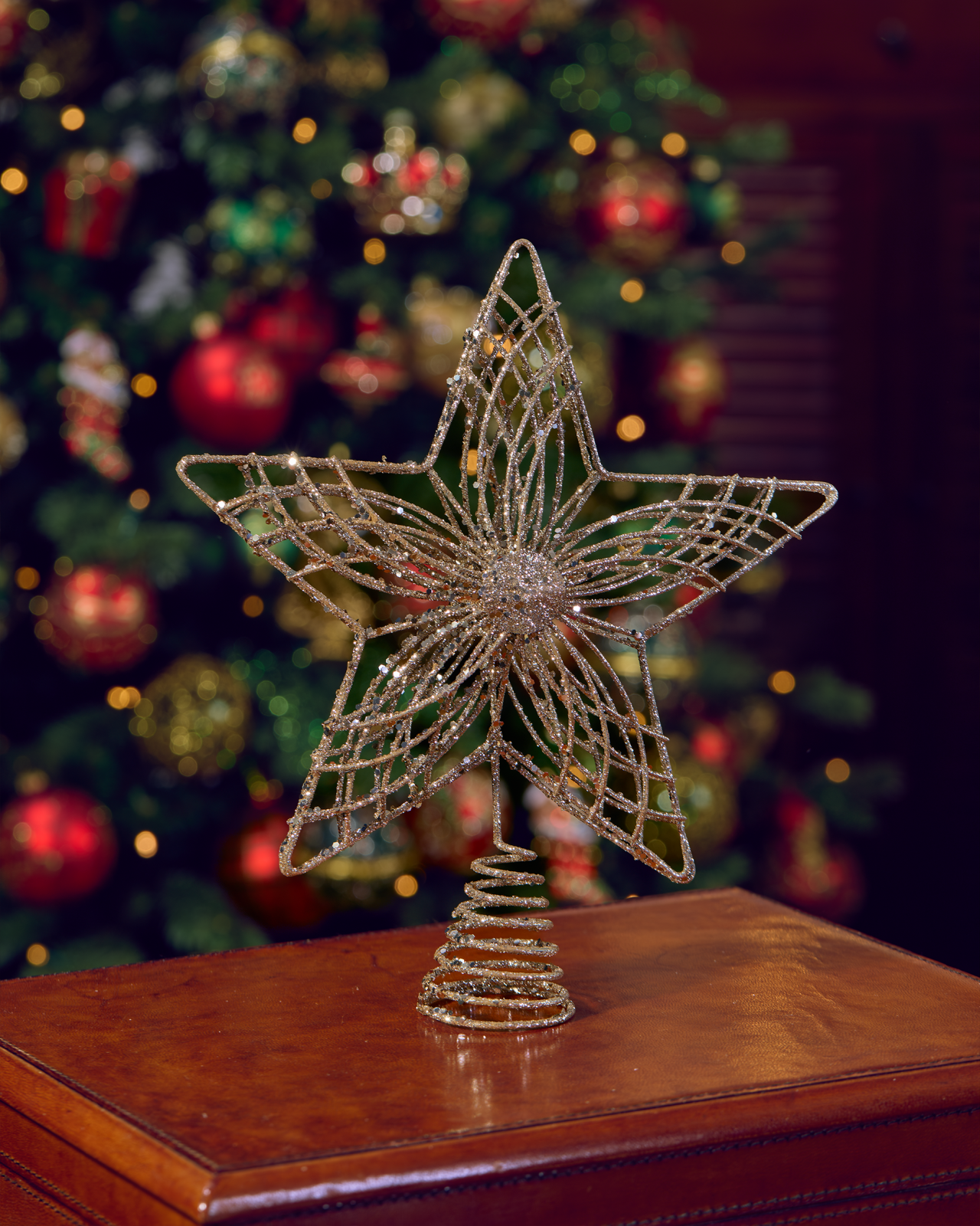 Christina tree-top star, champagne