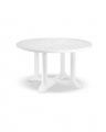 Bell Rive Round Dining Table White