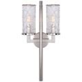 Liaison Double Sconce Polished Nickel