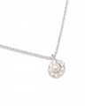 Petite Miss Sofia pearl necklace crystal silver