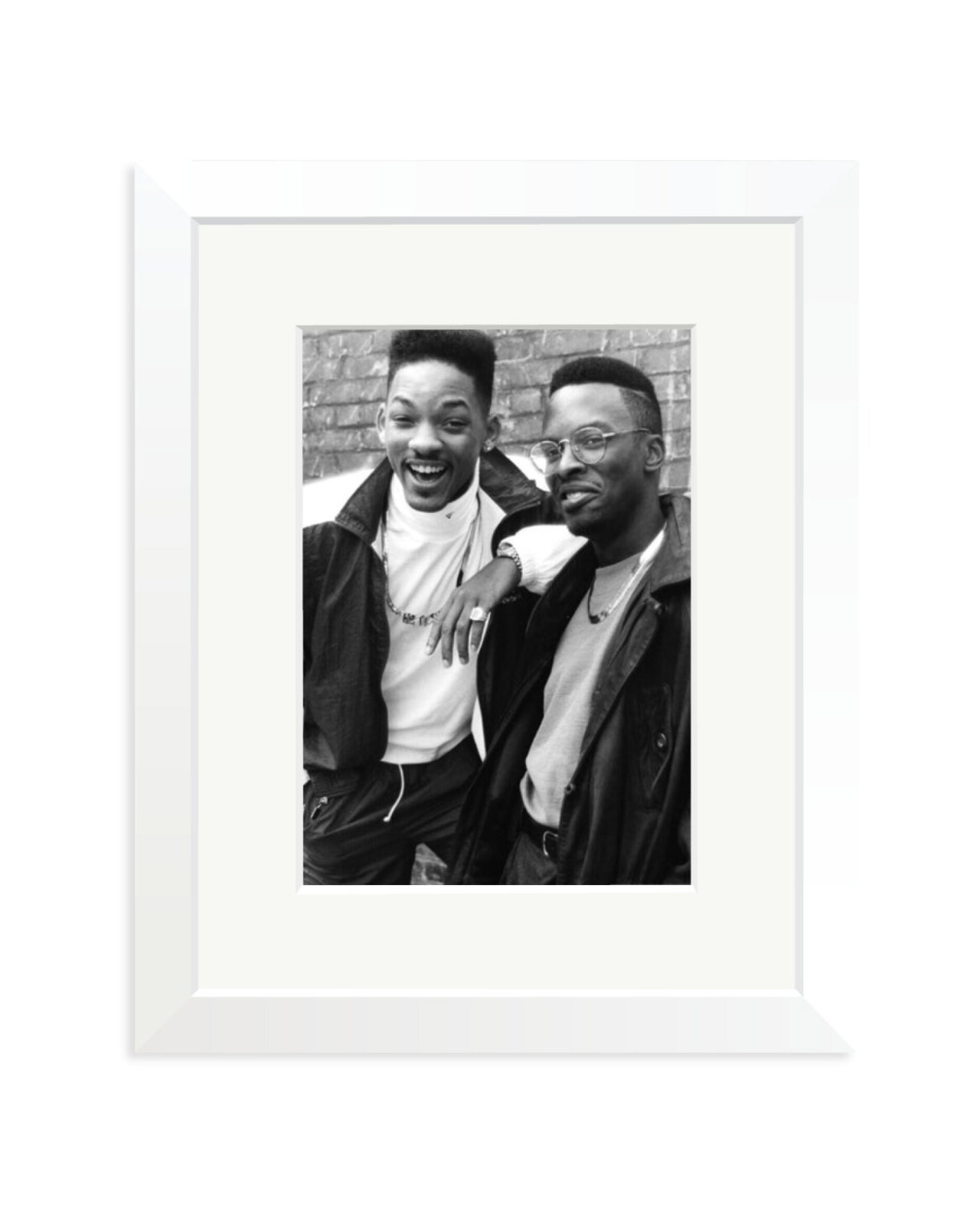 DJ Jazzy Jeff & The Fresh Prince Will Smith White / Small