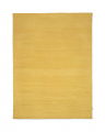 Plain Teppich Gelb
