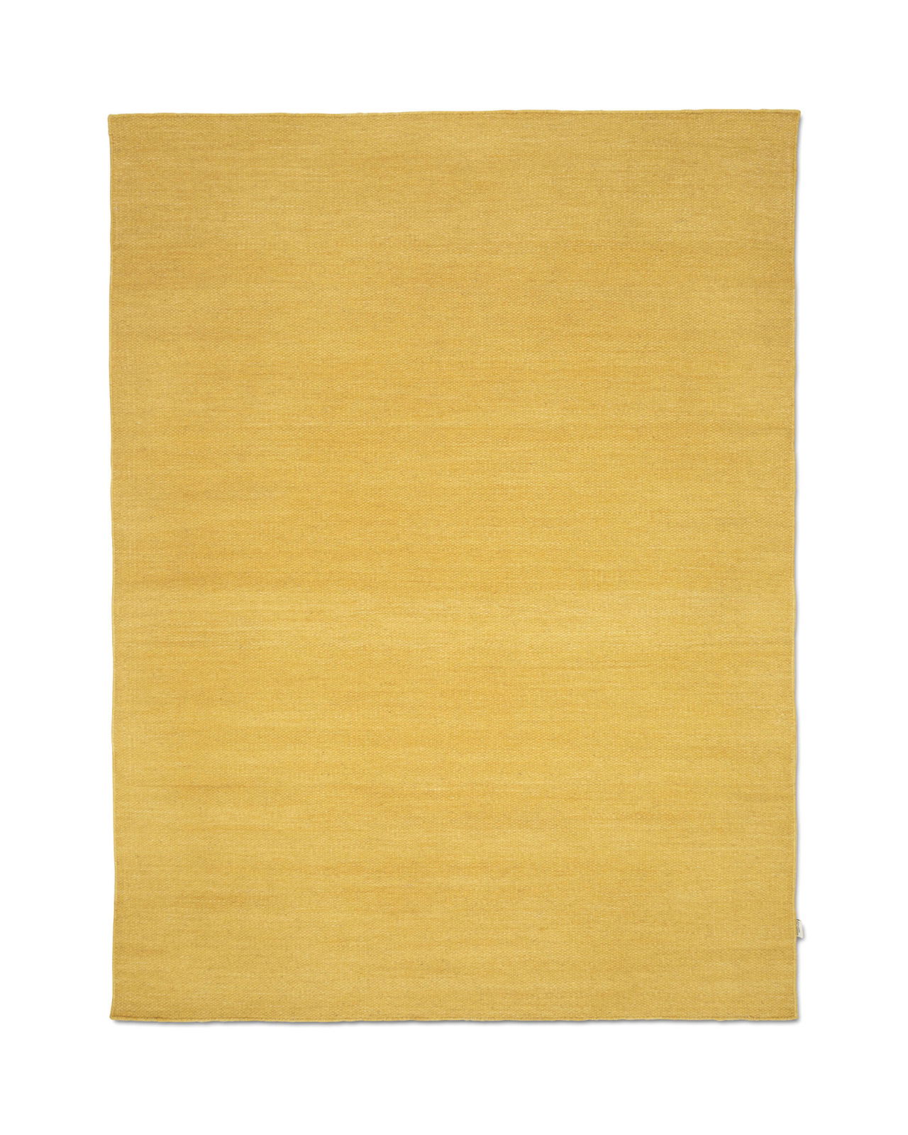 Plain Teppich Gelb