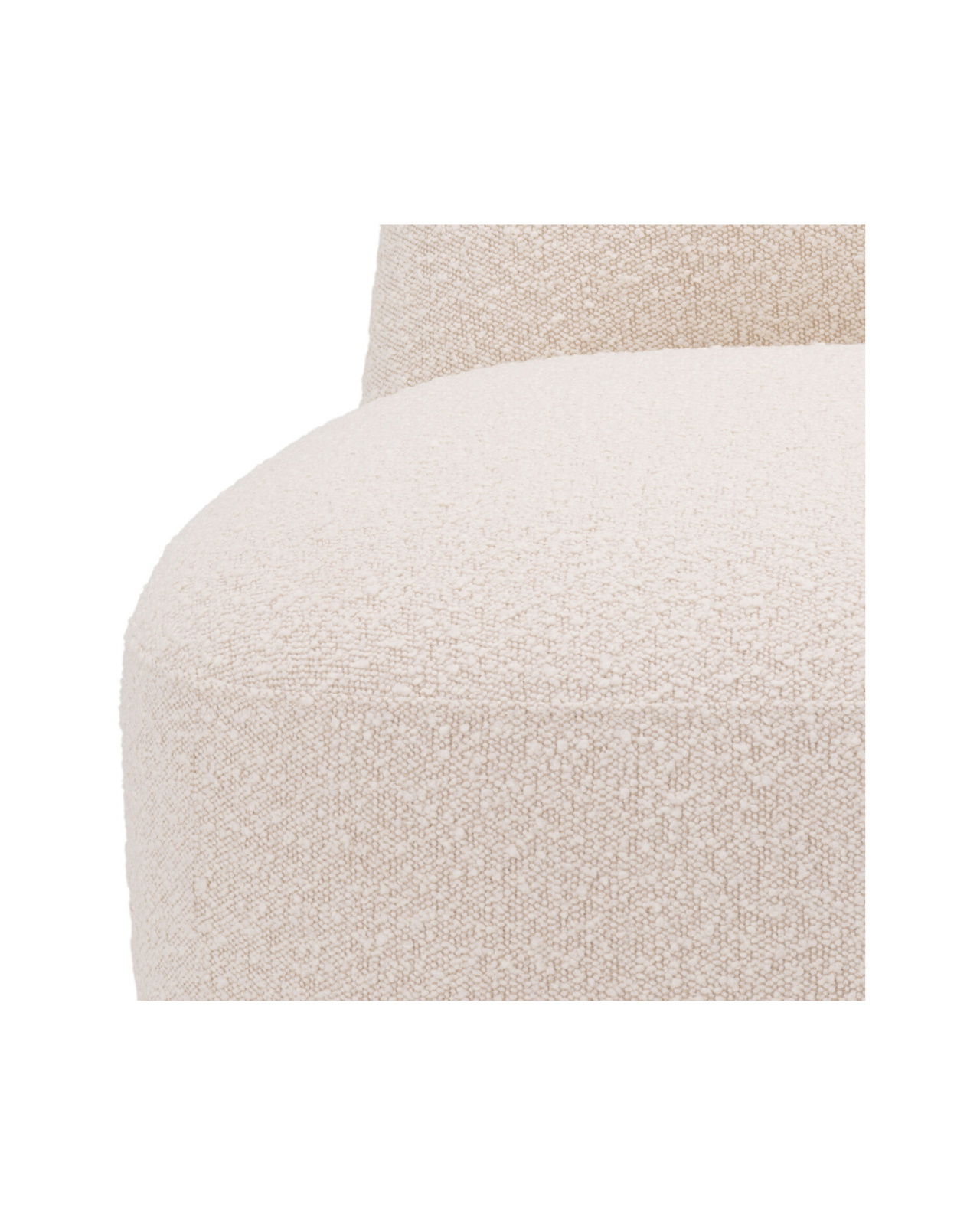 Björn fauteuil bouclé cream