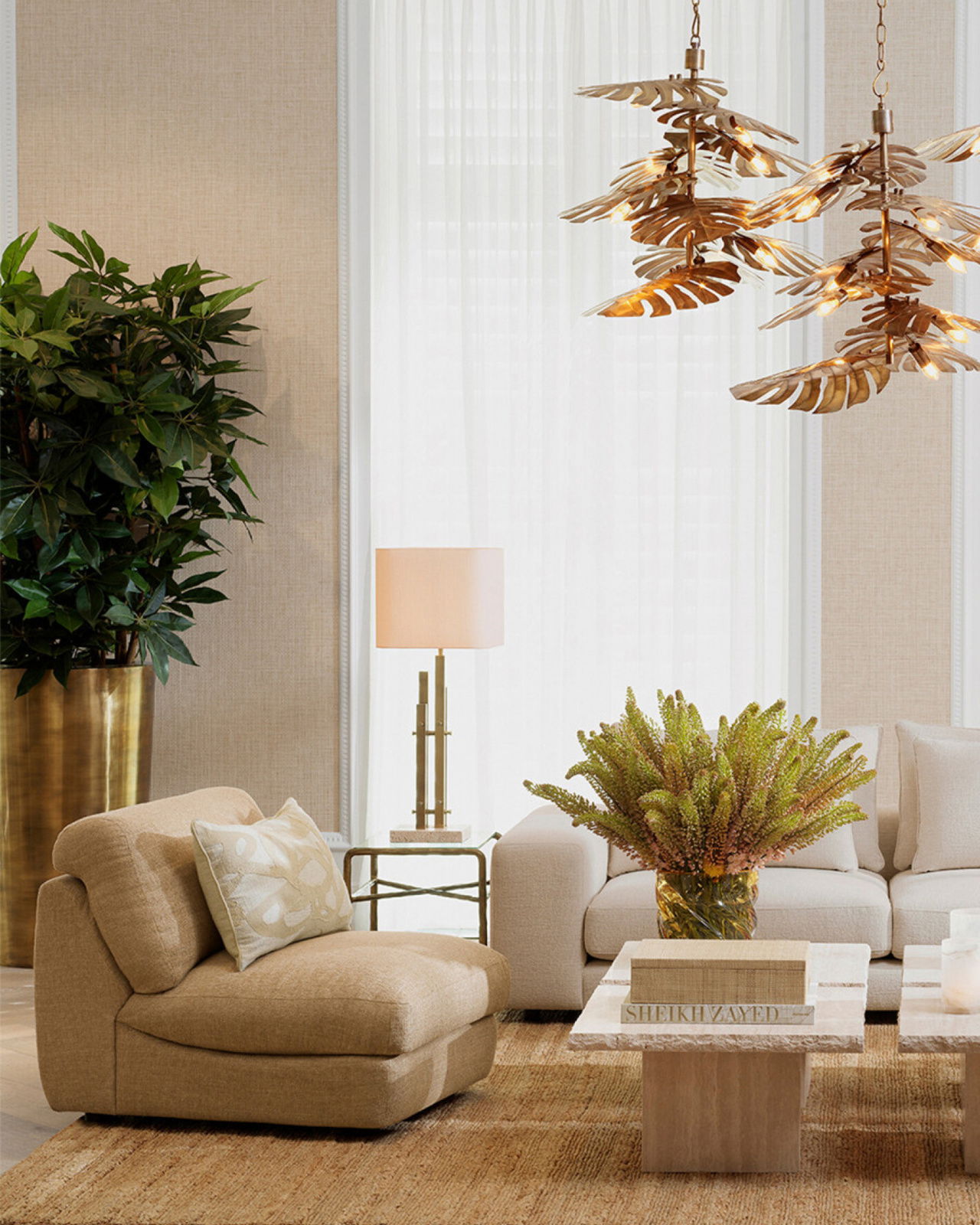 Alden fauteuil renato honey