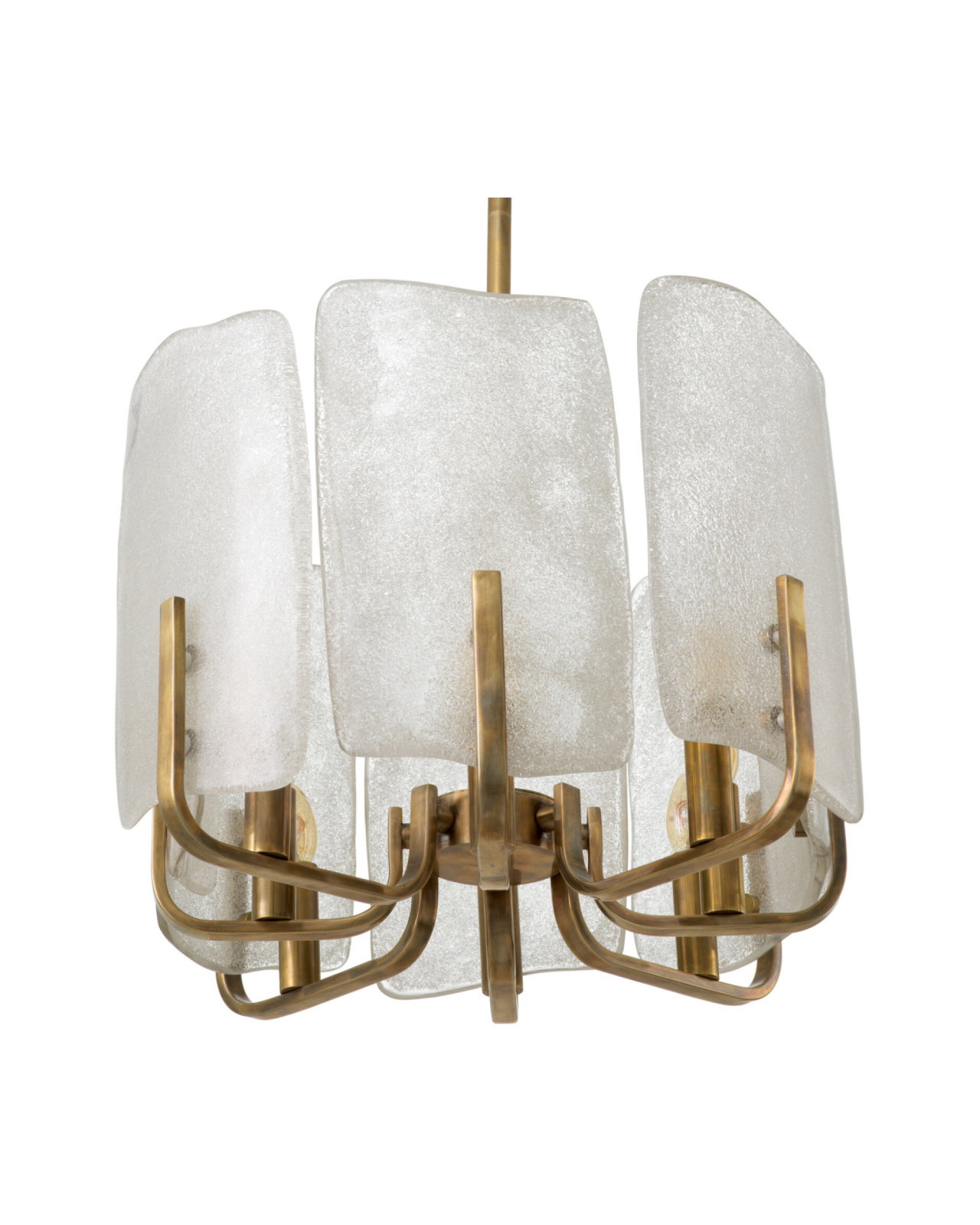 Serrano takkrona vintage mässing