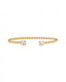 Mini Twisted armbånd crystal