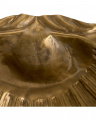 Seashell skål mässing