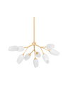 Aldean lysekrone vintage gold