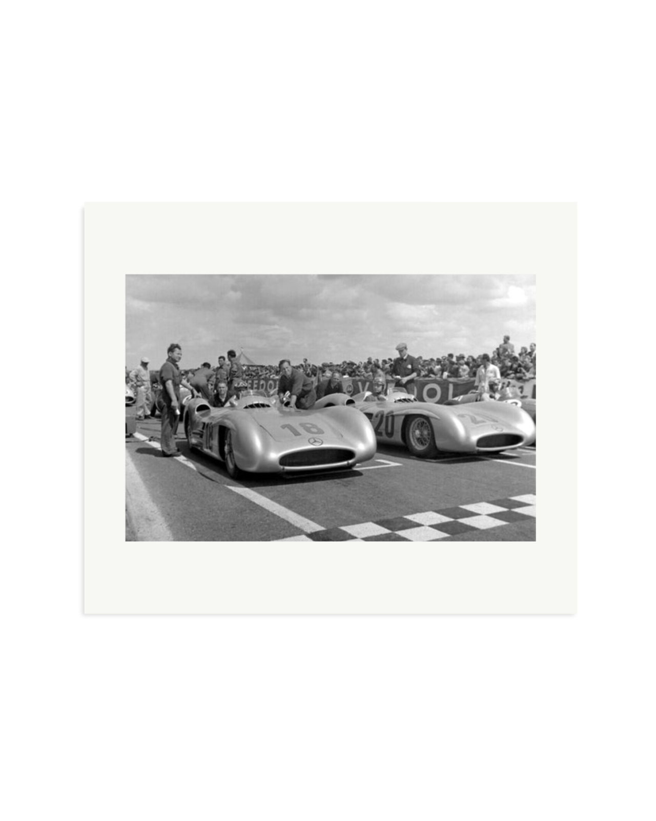 Reims Grand Prix Print Only / Large