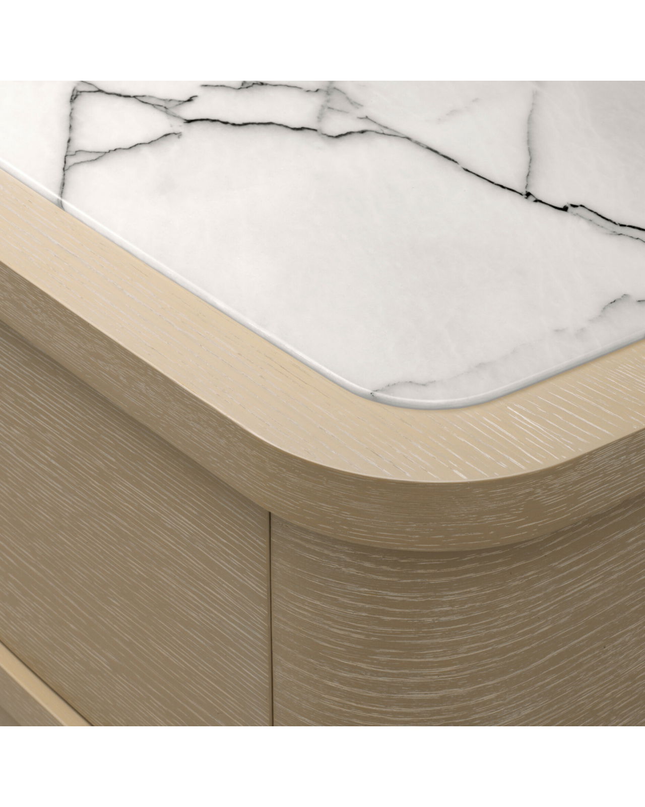 Cabana Chest Washed Oak Veneer