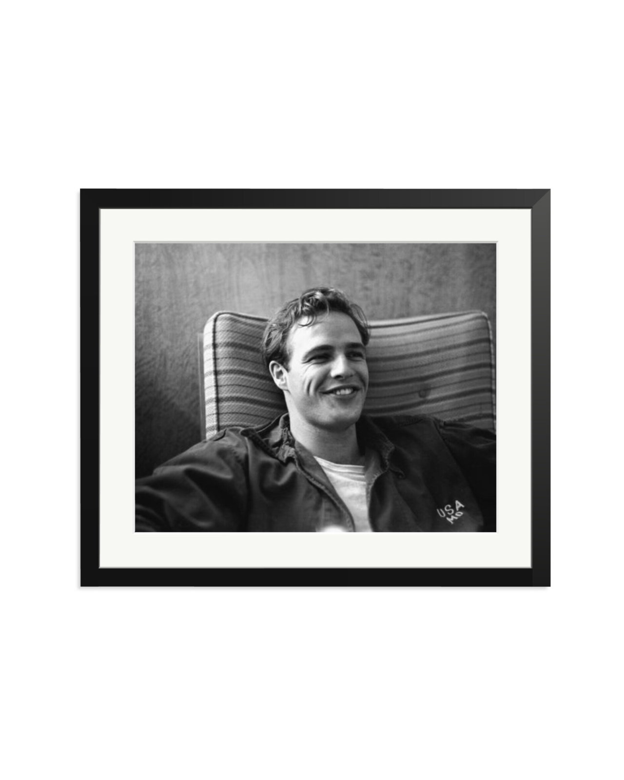Marlon Brando on Set of 'The Men' Black / Large