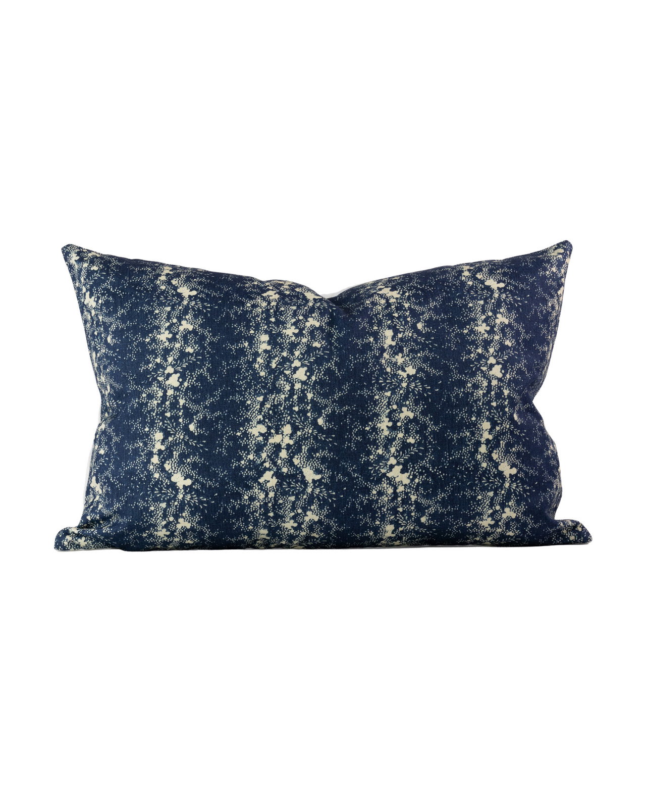Barnacle Stripe cushion cover, dark blue