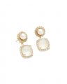 Colette Earrings Milky Cream