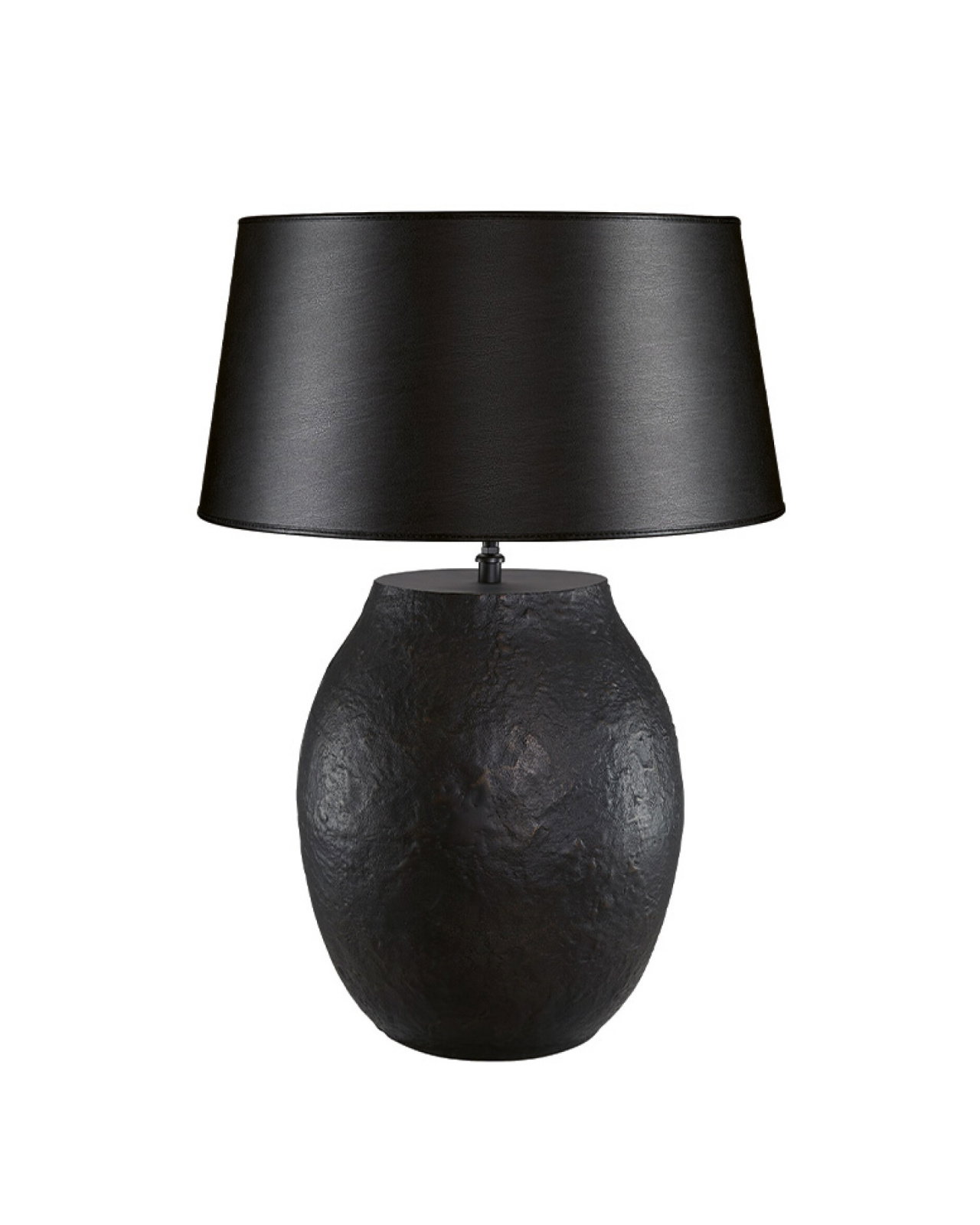 Fiora black table lamp