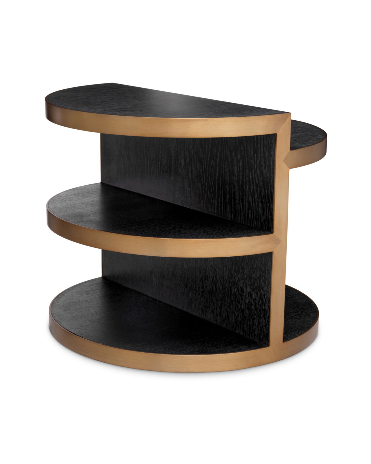 Nilo sidobord charcoal grey