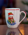 Ted Mug White/Red